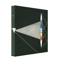 Structure of Solar Rays | Vintage Astronomy Canvas Canvas Prints