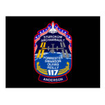 STS 117 Mission Patch Postcard
