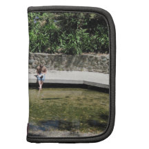 Student Cools Feet in San Luis Obispo Creek Planner