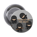 Student of the Week Pin - LITTLE NINJAS