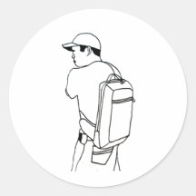 Student Round Stickers