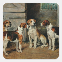 Study of Hounds Stickers