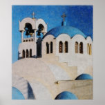 Study of Shapes in a Greek Church Posters