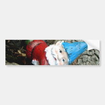 Stumped Gnome Bumper Stickers