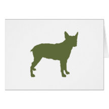 Stumpy Tail Cattle Dog Card