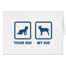 Stumpy Tail Cattle Dog Card