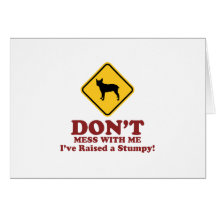 Stumpy Tail Cattle Dog Card