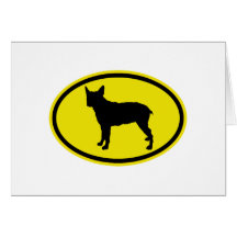Stumpy Tail Cattle Dog Card