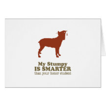 Stumpy Tail Cattle Dog Greeting Card