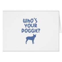 Stumpy Tail Cattle Dog Greeting Card