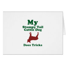 Stumpy Tail Cattle Dog Greeting Cards