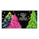 Stunning & Colourful Christmas Photo Card Template