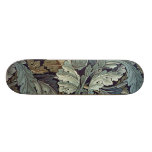 Stunning William Morris Acanthus Leaf Design Skate Deck