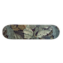 Stunning William Morris Acanthus Leaf Design Skate Deck