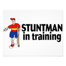 Stuntman In Training 2 Personalized Announcement