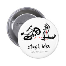 Stupid Bike Pin