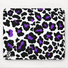 style cow purple mouse pads
