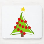 Stylised Christmas Tree Mouse Pads