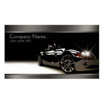 Stylish automotive business card business cards