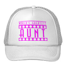 Stylish Chic Gifts for Aunts World's Greatest Aunt Hat