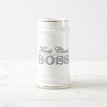 Stylish Elegant Gifts for Bosses First Class Boss Coffee Mugs