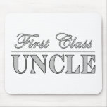 Stylish Elegant Uncles : First Class Uncle Mousepads