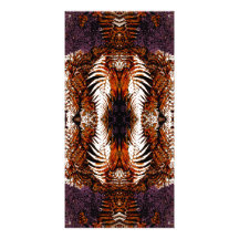 Stylish Fern Pattern. Custom Photo Card