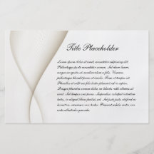 Stylish Invitation Card 01 Custom Flyer