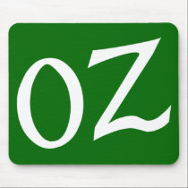 Stylized Oz mousepad mousepads