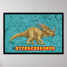 Styracosaurus Deluxe poster