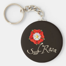 Sub Rosa Keychain