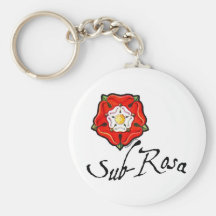 Sub Rosa Keychain