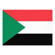 Sudan Flag Invitation