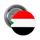 Sudan Flag Pinback Button
