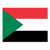 Sudan Flag Postcards