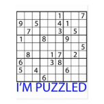 Sudoku Puzzle Postcards