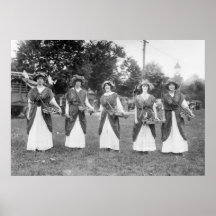 Suffrage Girls: 1913 Print