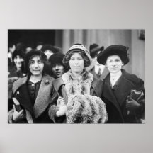 Suffrage Strike, 1910s Poster