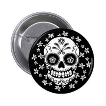 Sugar Skull Pin