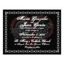 Sugar Skull Wedding Invitations invitations