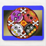 sugar skulls n' bones mousemat