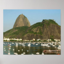 "Sugarloaf, Rio de Janeiro" 14x11in poster