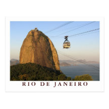 "Sugarloaf, Rio de Janeiro" postcard