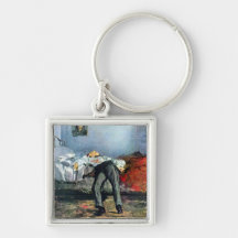 Suicide by Edouard Manet Keychains