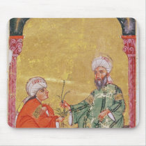 Sultan Ahmet III  with one of his disciples mousepads