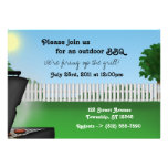 Summer Backyard BBQ Invitations