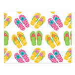 Summer Flip Flops postcard