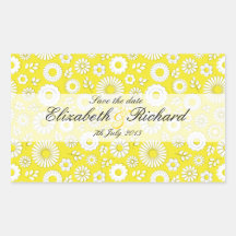 Summer floral yellow Sticker