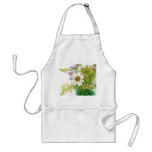Summer Flowers Bouquet Apron