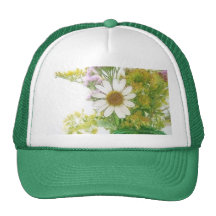 Summer Flowers Bouquet Trucker Hat